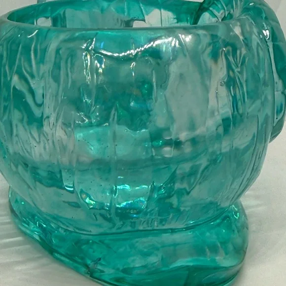 Unique Resin Aqua color Snail Planter Especially cactus - Picture 12 of 16